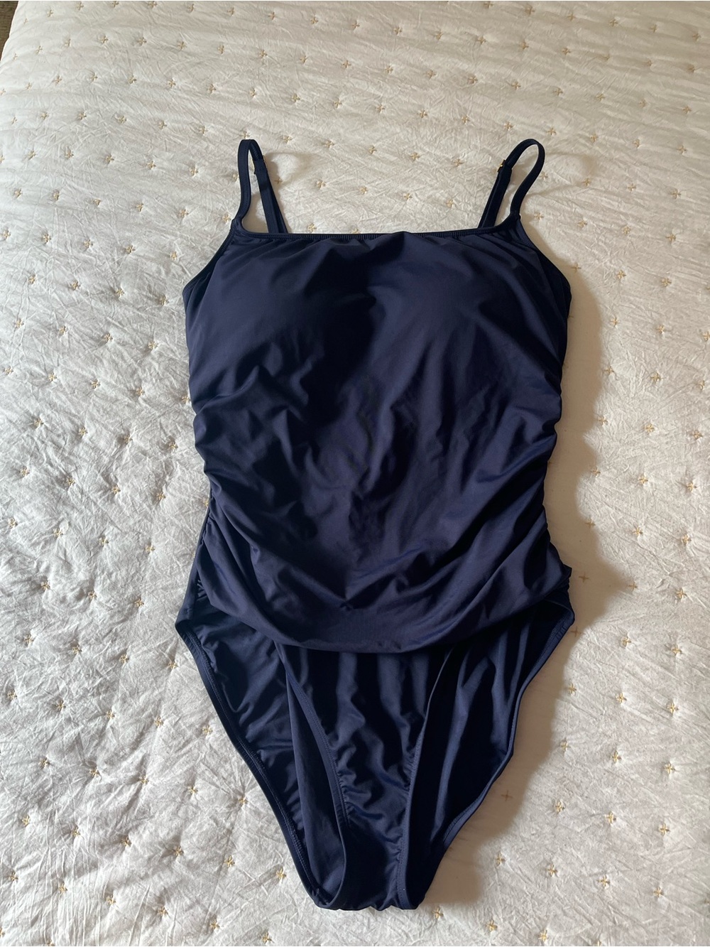 La Blanca Deep Navy One-Piece Swimsuit